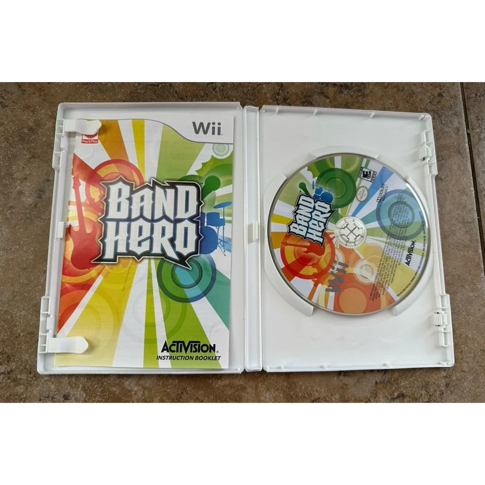 Band Hero Nintendo Wii Complete with Manual 65 Songs Disc